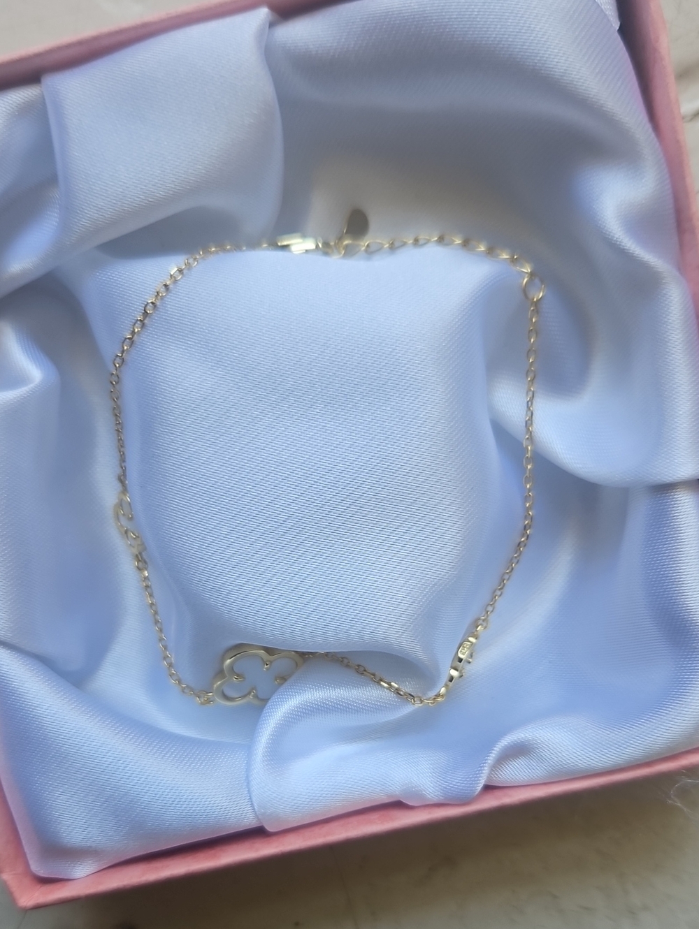 Gold Clover Chain Bracelet - Women Jewelry